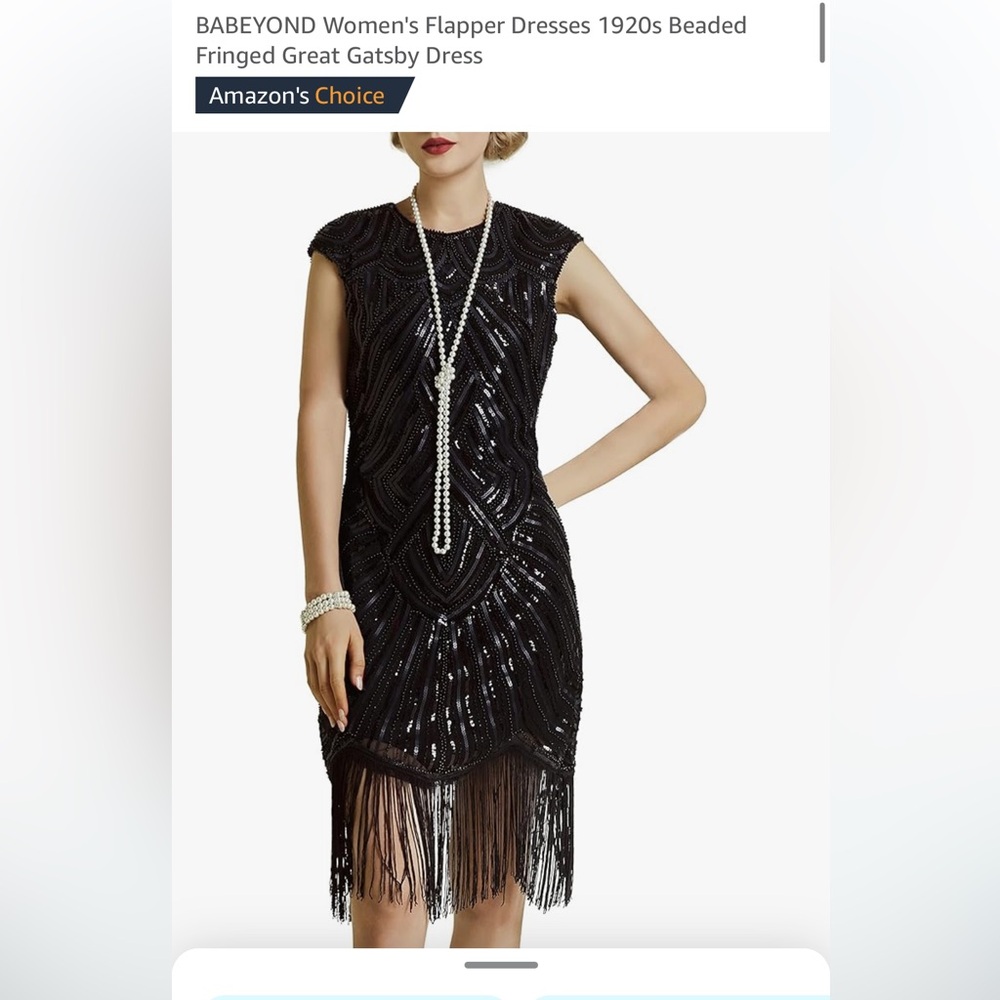 Flapper Dress Medium NWT!
